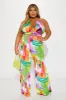 Vacation Season Pant Set - Multi Color sold by Fashion Nova