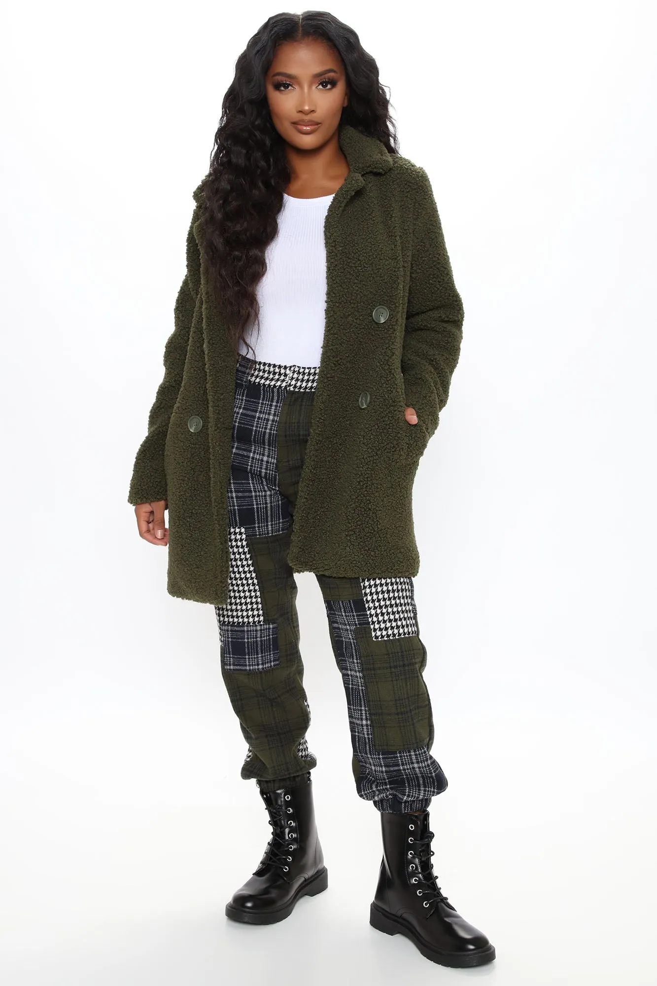 No Chills Coat - Olive sold by Fashion Nova product image thumbnail 2