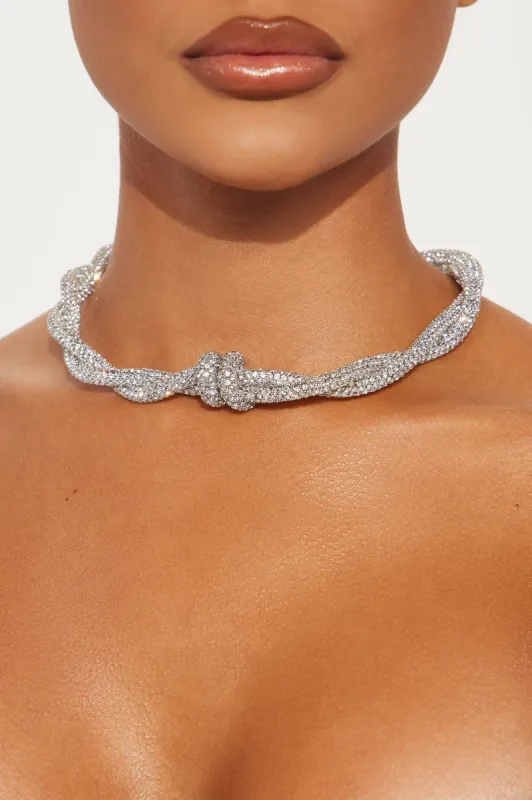 Show Kinda Girl Necklace - Silver sold by Fashion Nova