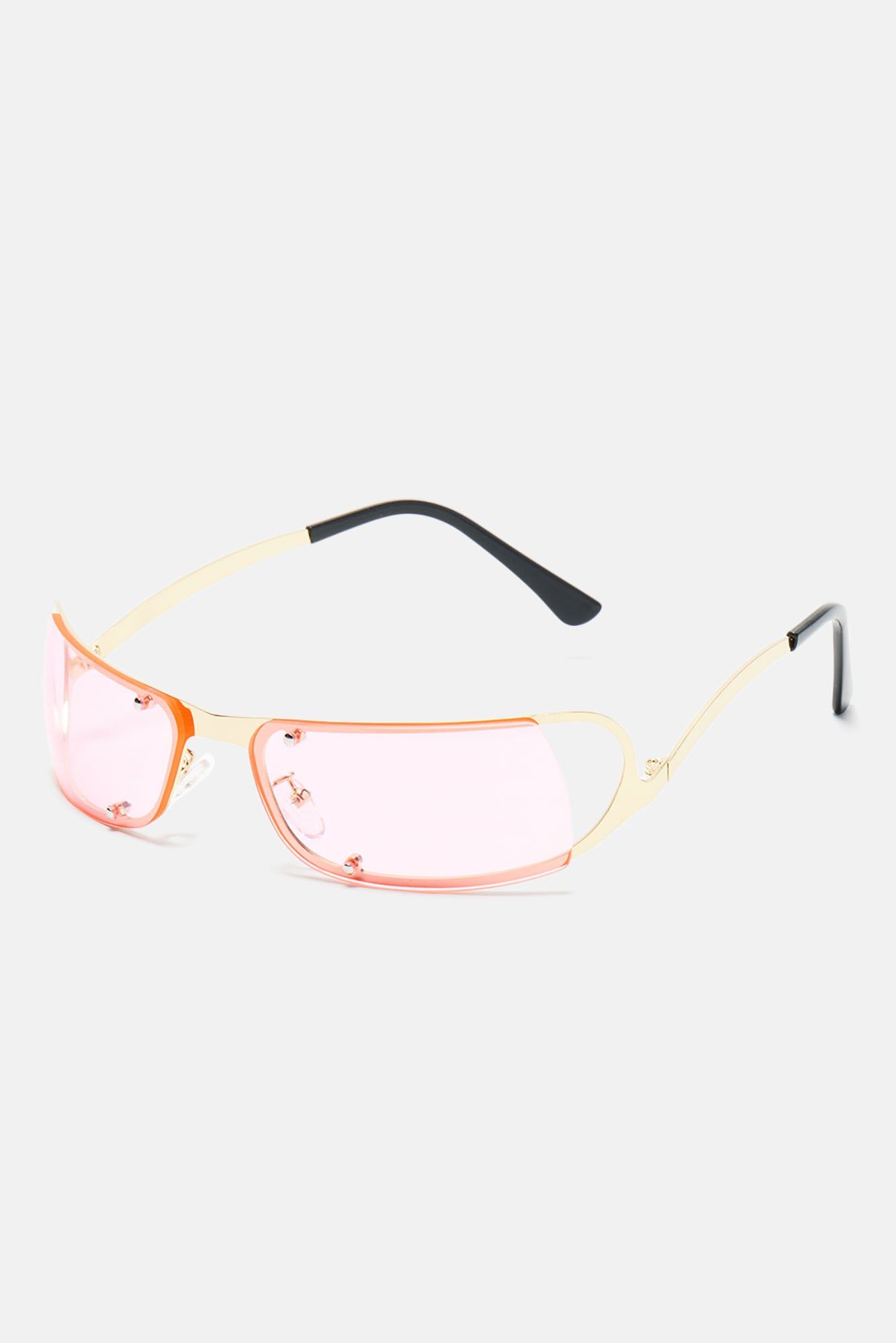 Chasing Sunsets Sunglasses - Pink sold by Fashion Nova product image thumbnail 3