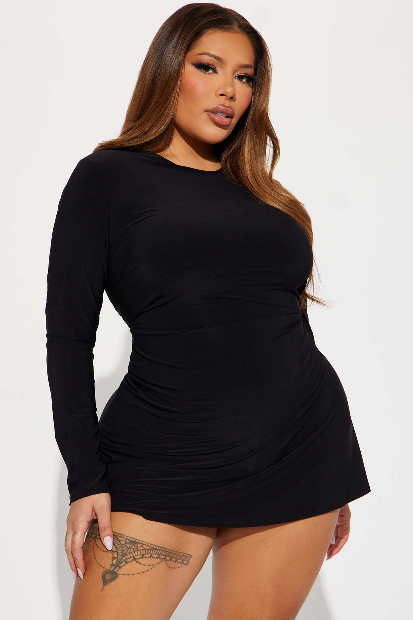 Less Than Zero Romper - Black sold by Fashion Nova product image thumbnail 4