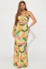 Jane Linen Maxi Dress - Lime sold by Fashion Nova