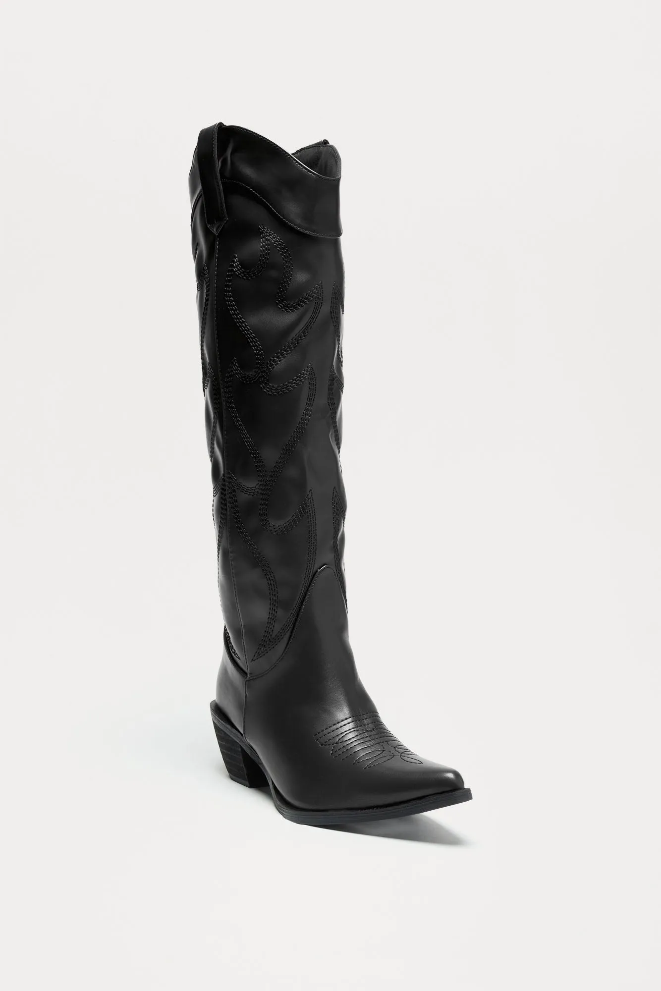 Country Roots Cowboy Boots - Black sold by Fashion Nova product image thumbnail 3