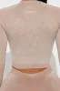 Hiking Buddy Washed Seamless Active Set - Taupe sold by Fashion Nova