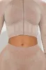 Hiking Buddy Washed Seamless Active Set - Taupe sold by Fashion Nova