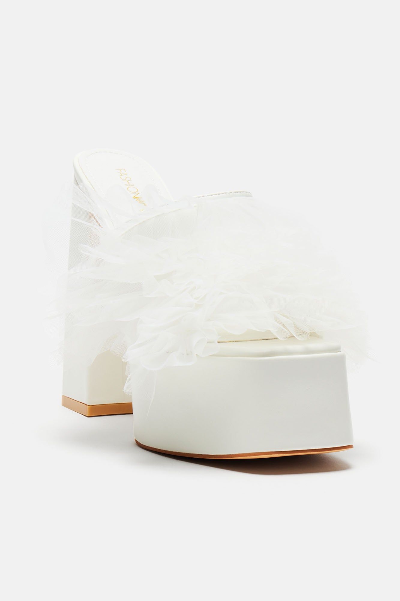 New Chances Heeled Sandals - White sold by Fashion Nova product image thumbnail 3