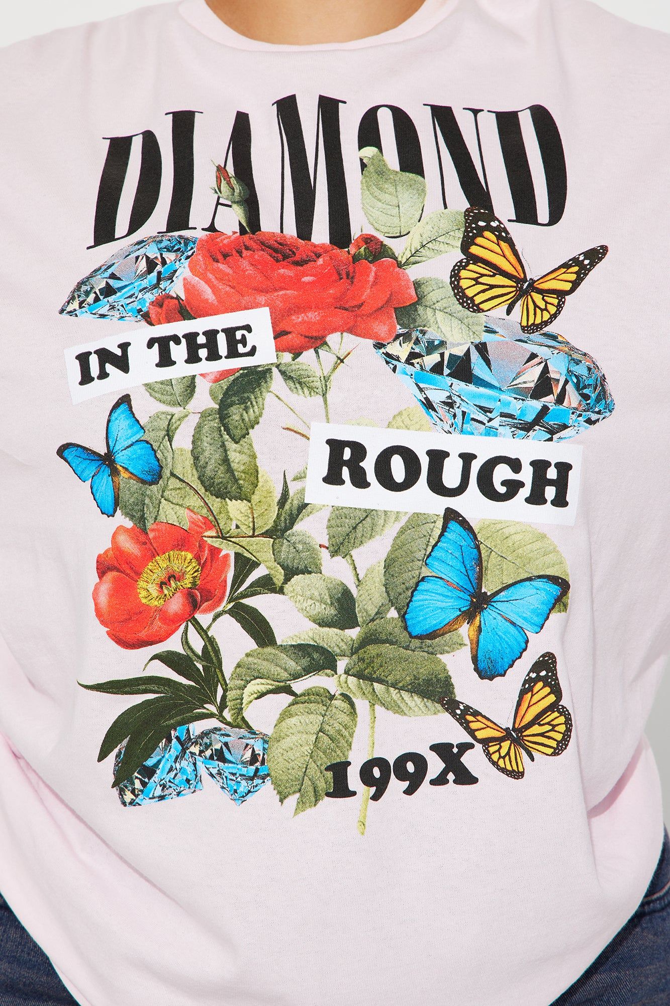 Diamond In The Rough Long Sleeve Tee - Pink sold by Fashion Nova product image thumbnail 7