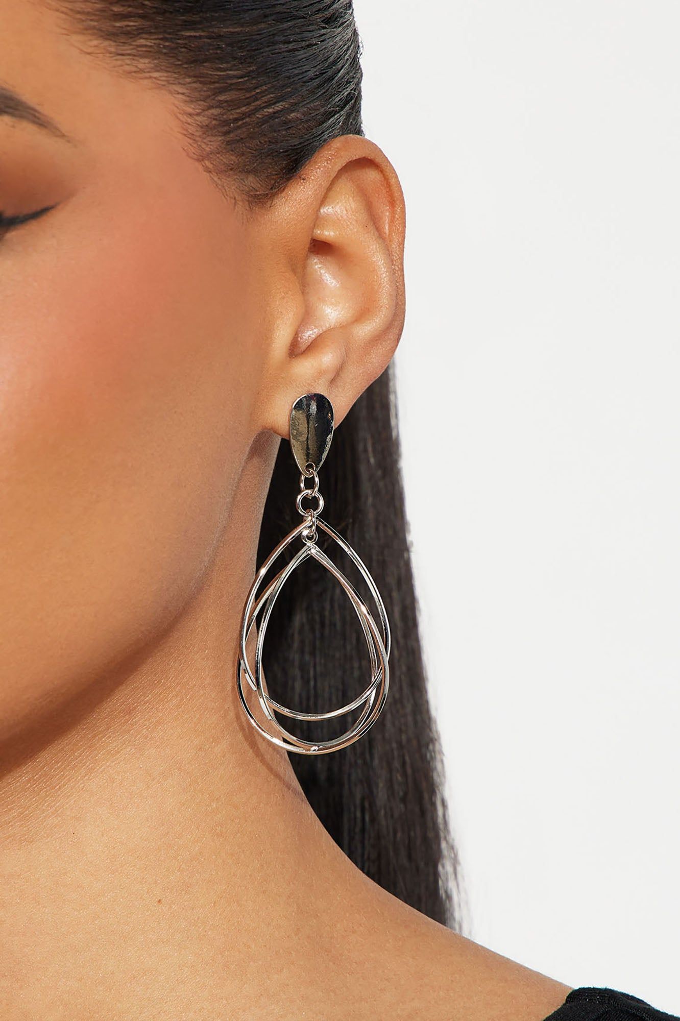 Different This Time Earrings - Silver sold by Fashion Nova