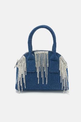 About That Time Handbag - Dark Wash sold by Fashion Nova