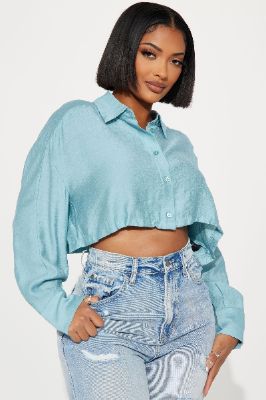 Finn Shirt - Blue sold by Fashion Nova