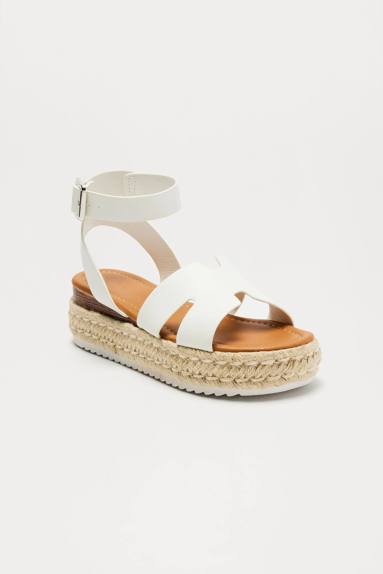 Bianca Platform Sandals - White sold by Fashion Nova product image thumbnail 2