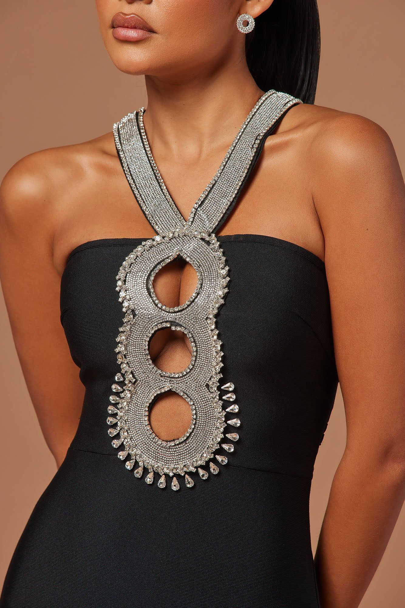 Bria Bandage Maxi Dress - Black sold by Fashion Nova product image thumbnail 3