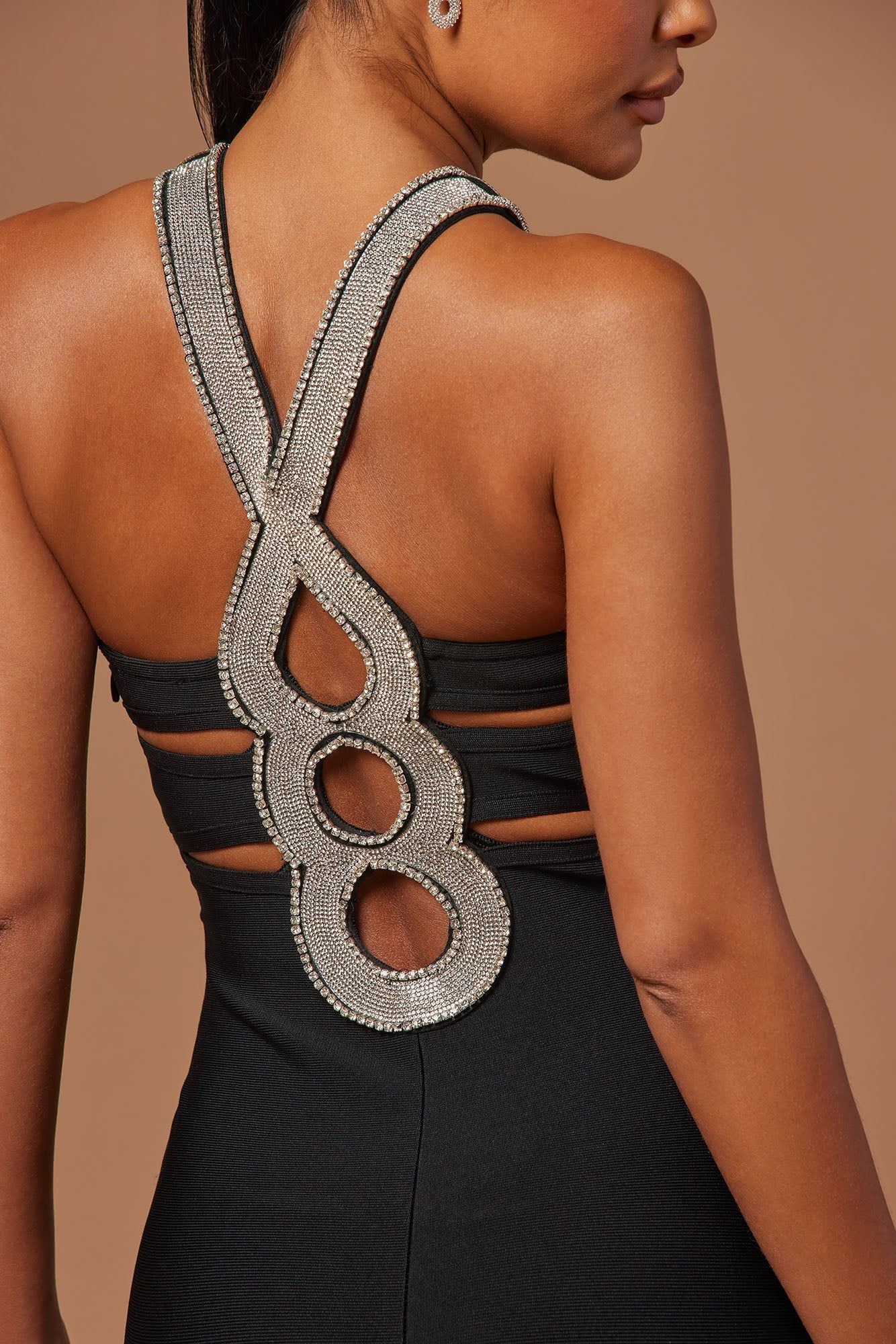 Bria Bandage Maxi Dress - Black sold by Fashion Nova product image thumbnail 5