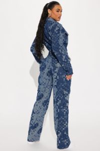 Always My Best Denim Jumpsuit - Medium Wash sold by Fashion Nova