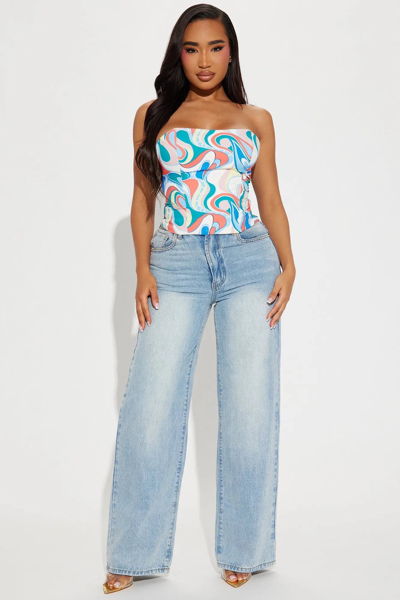 Art Deco Corset Top - Multi Color sold by Fashion Nova product image thumbnail 2