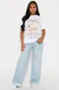 Snoopy Summer In Cannes Graphic Tee - White sold by Fashion Nova