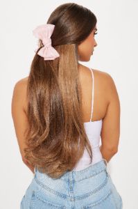 A Gift For You Bow Claw Clip - Pink sold by Fashion Nova