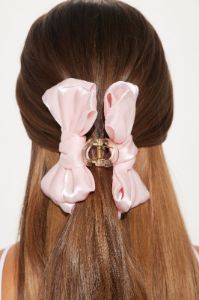 A Gift For You Bow Claw Clip - Pink sold by Fashion Nova