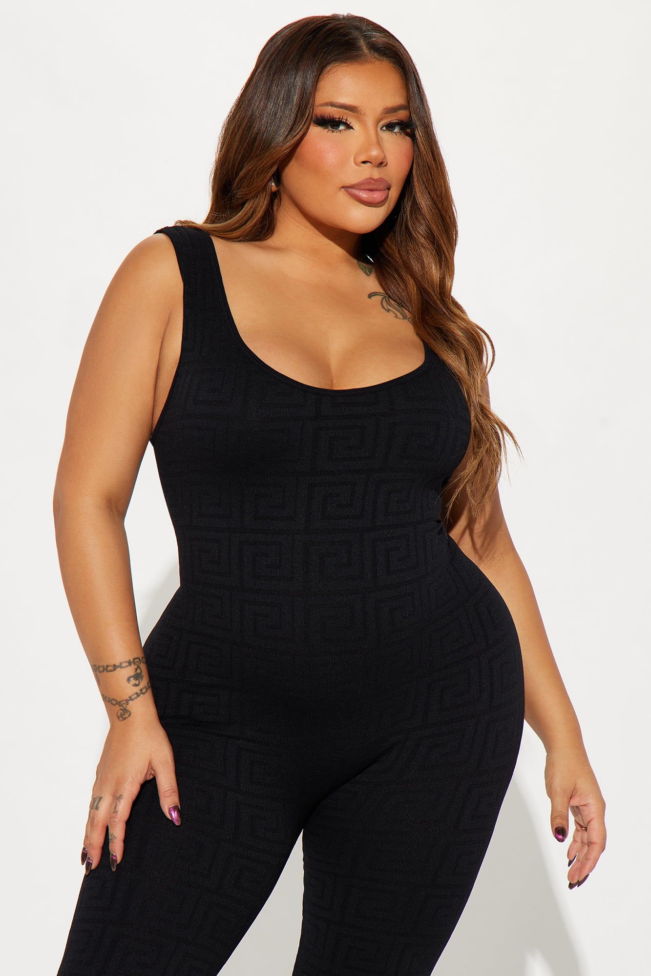 Jordan Seamless Jumpsuit - Black sold by Fashion Nova product image thumbnail 5