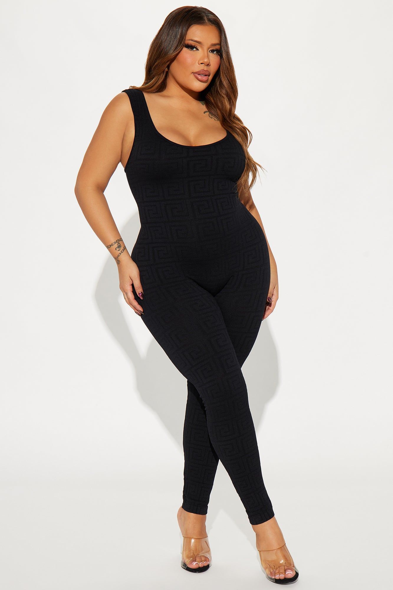 Jordan Seamless Jumpsuit - Black sold by Fashion Nova product image thumbnail 4