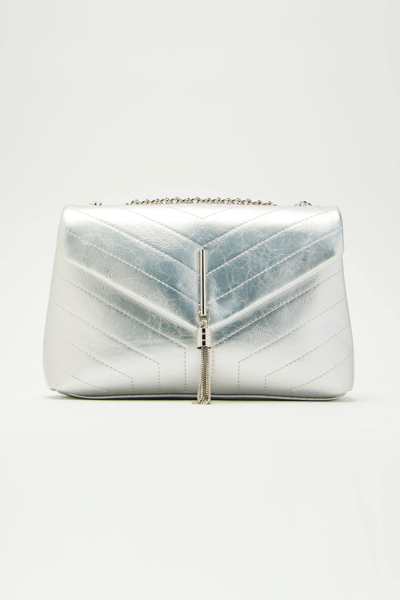 Speaking Highly Of You Handbag - Silver sold by Fashion Nova product image thumbnail 3