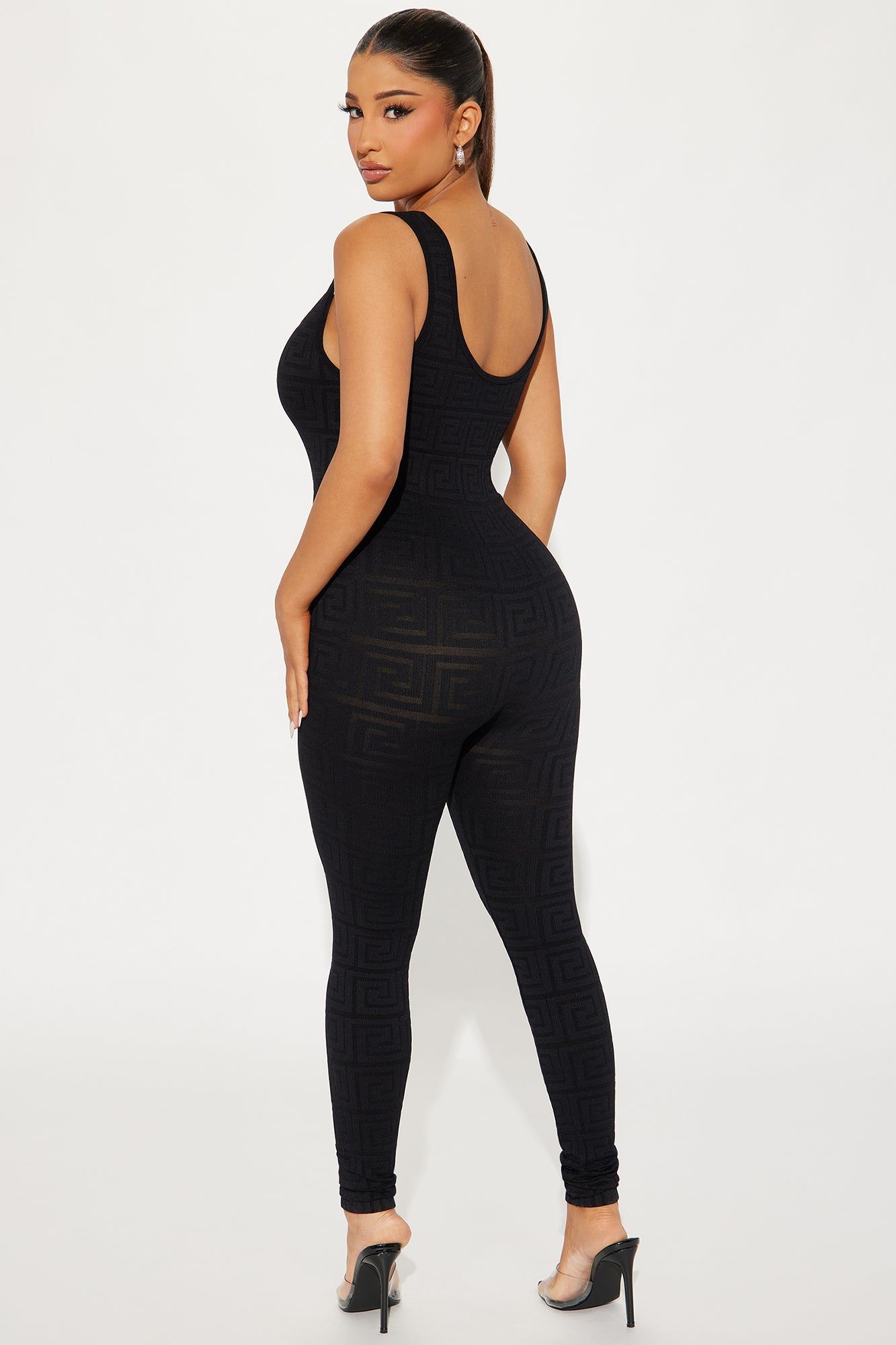 Jordan Seamless Jumpsuit - Black sold by Fashion Nova product image thumbnail 3