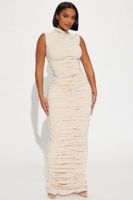 Lilian Snatched Skirt Set - Cream sold by Fashion Nova