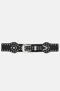 Rock Star Mami Wide Belt  - Black sold by Fashion Nova