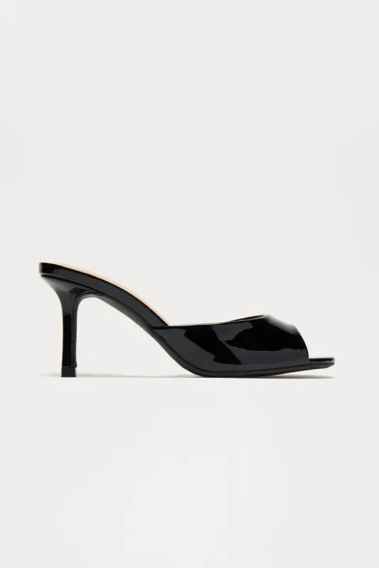 Willow Kitten Heels - Black sold by Fashion Nova