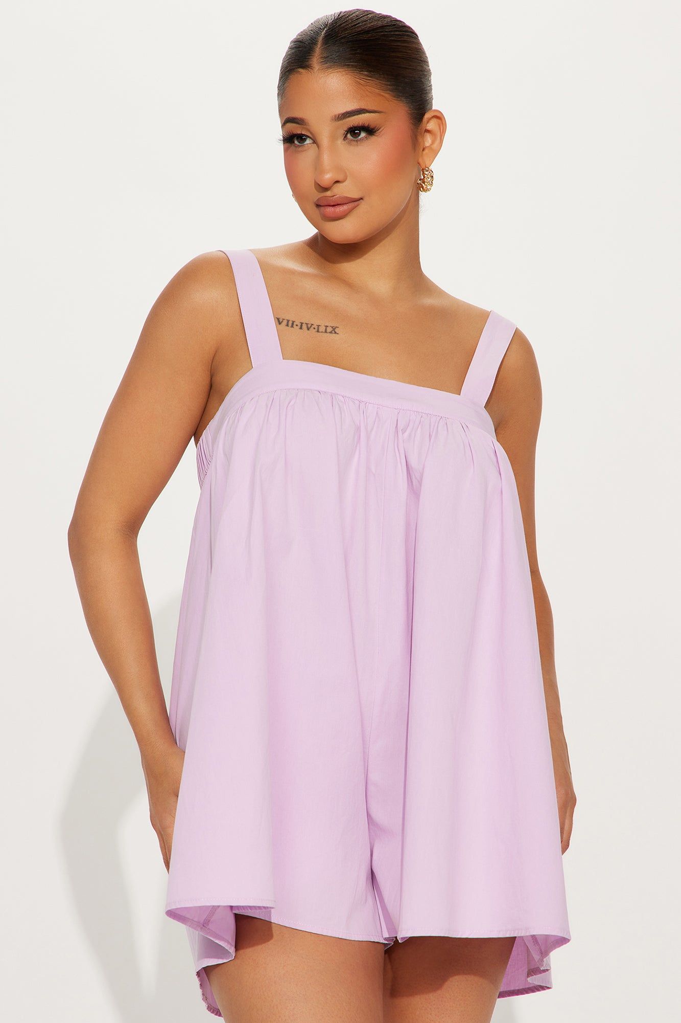 Maika Romper - Lavender sold by Fashion Nova product image thumbnail 2
