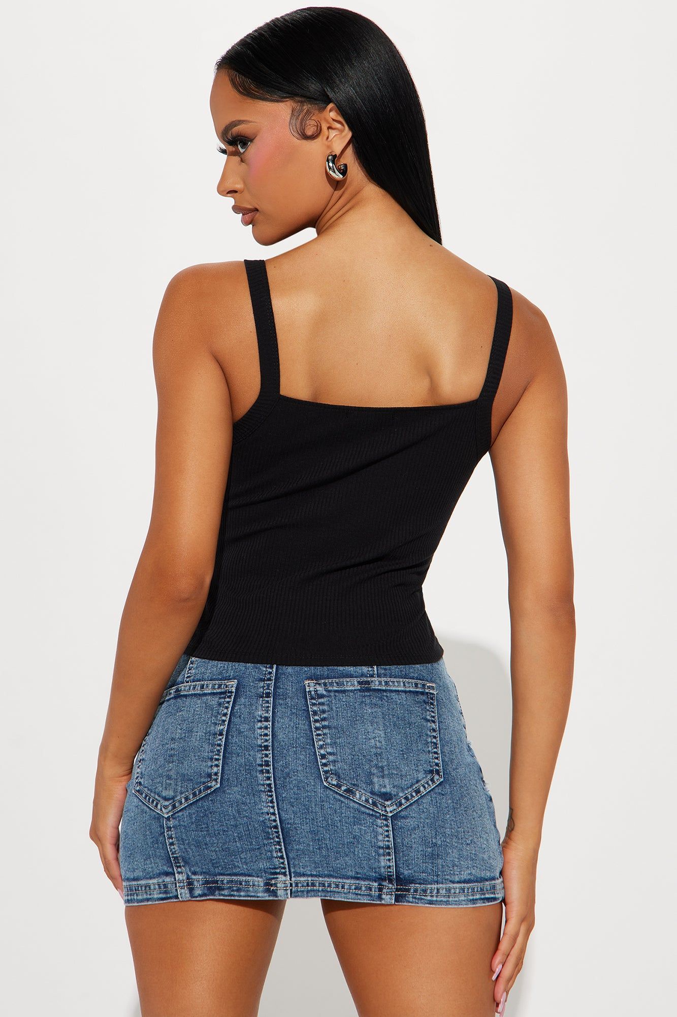 Maria Ribbed Tee - Black sold by Fashion Nova product image thumbnail 3