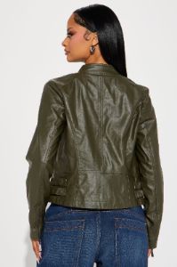 All About Me Faux Leather Jacket - Brown sold by Fashion Nova