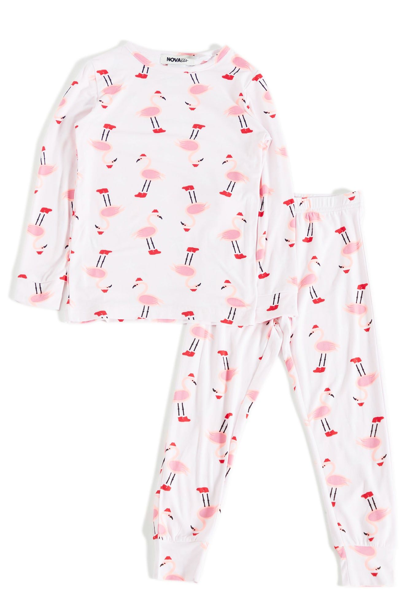 Mini Fa La La Flamingo Tight Set - Pink/combo sold by Fashion Nova product image thumbnail 4