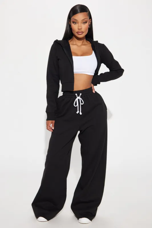 Panther Paradise Lost Sweatpants - Black sold by Fashion Nova