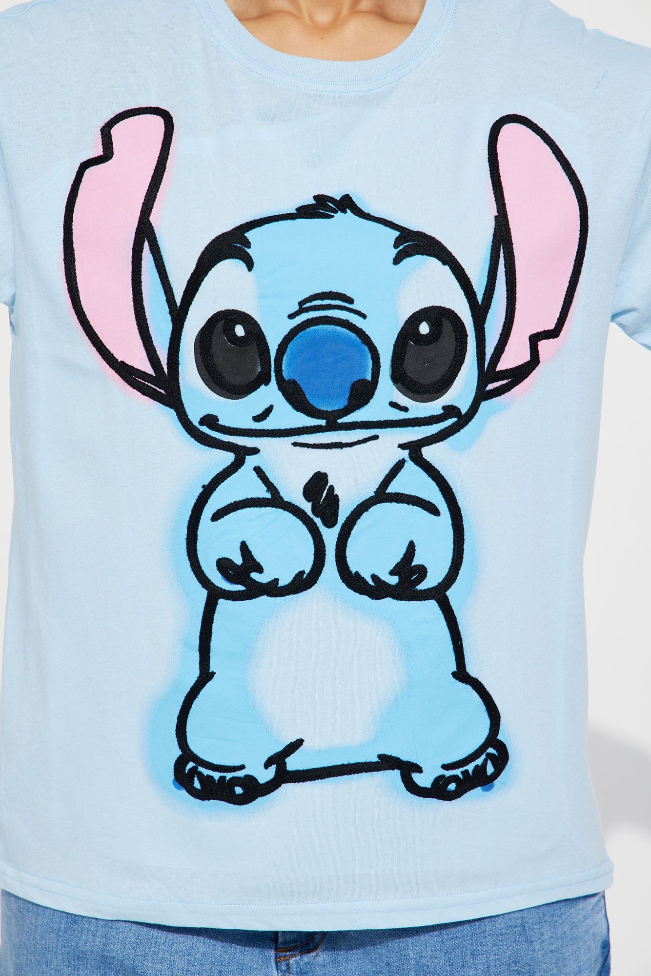 Disney's Stitch Graphic Tshirt - Blue sold by Fashion Nova product image thumbnail 3