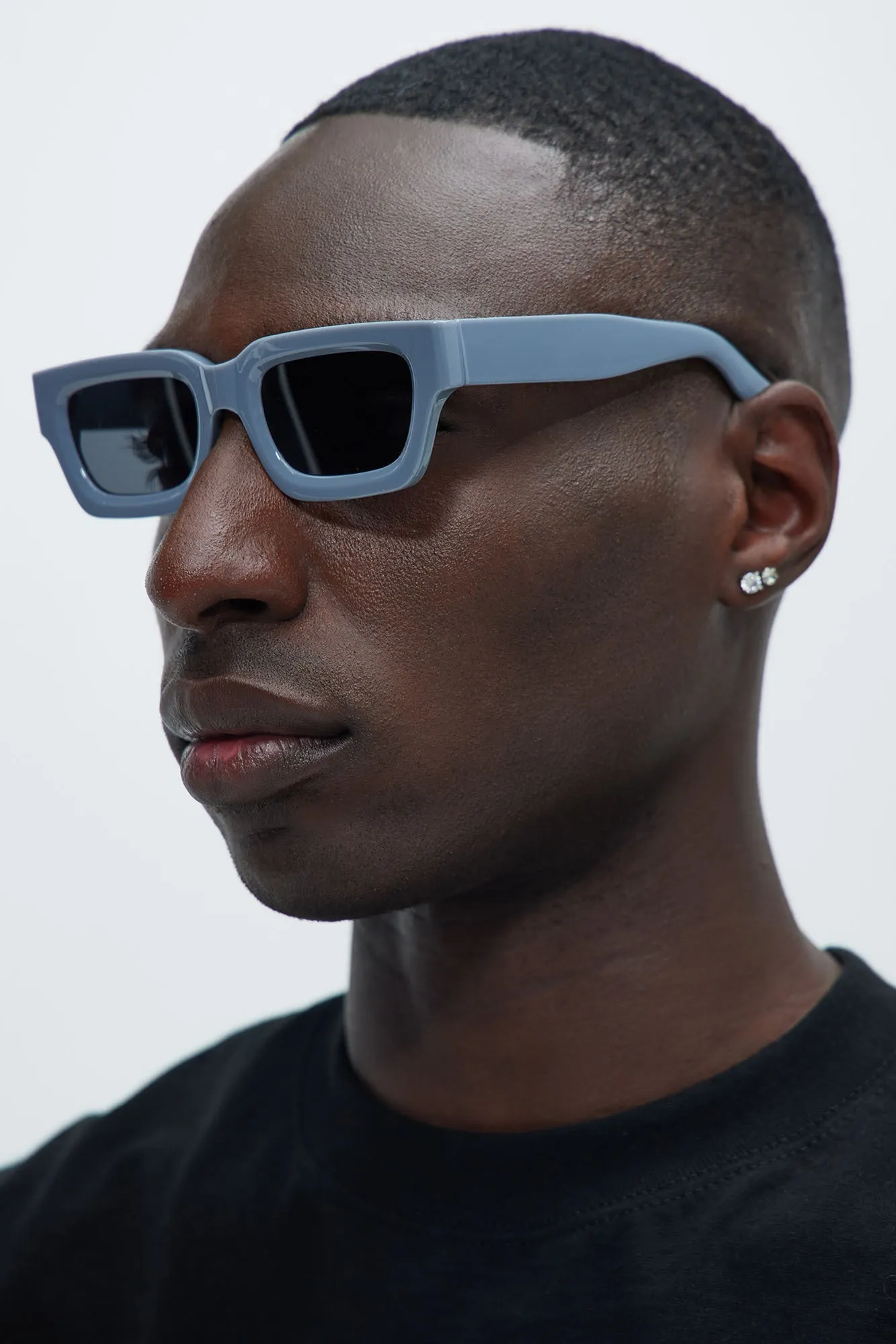Fake In Love Sunglasses - Grey/Blue sold by Fashion Nova product image thumbnail 3
