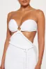 Goddess Mentality Maxi Dress - White sold by Fashion Nova