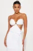 Goddess Mentality Maxi Dress - White sold by Fashion Nova