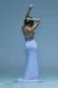 Chrysalis Butterfly Mesh Maxi Dress - Light Blue sold by Fashion Nova