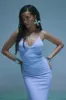 Chrysalis Butterfly Mesh Maxi Dress - Light Blue sold by Fashion Nova