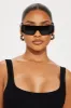 I'll Be Going Hard Sunglasses - Black sold by Fashion Nova
