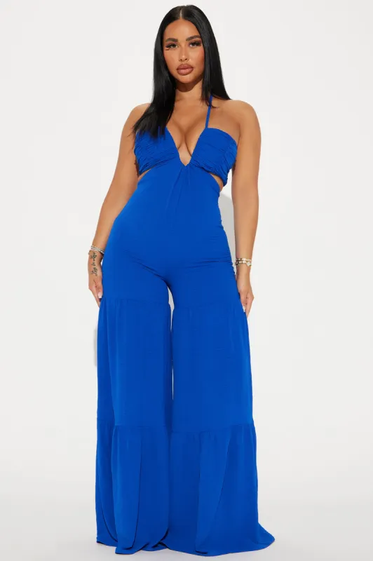 Sunny Sky Jumpsuit - Royal sold by Fashion Nova