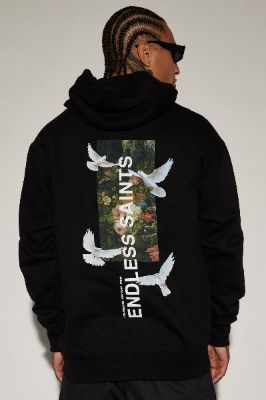 Endless Saints Hoodie - Black made by Fashion Nova