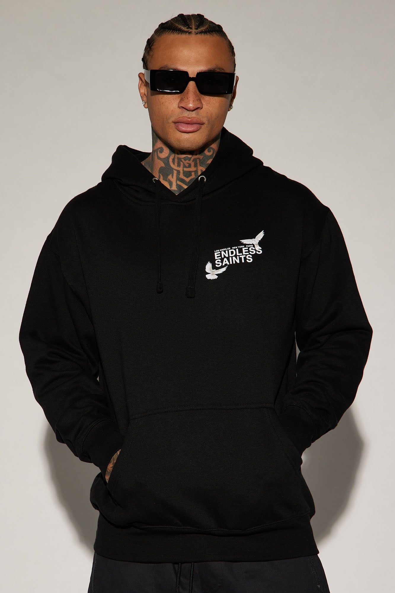 Endless Saints Hoodie - Black sold by Fashion Nova product image thumbnail 4