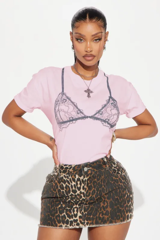 Fantasy Washed Tee - Pink sold by Fashion Nova