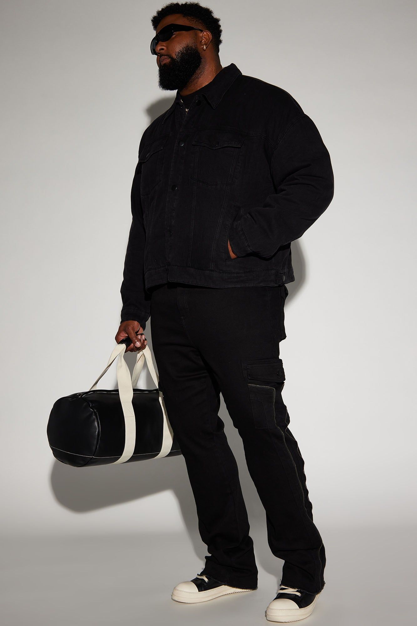 Hilltop Stacked Skinny Flare Jeans - Black sold by Fashion Nova product image thumbnail 7