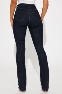 Amaya Sculpting Stretch Bootcut Jeans - Dark Wash sold by Fashion Nova
