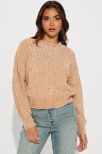 Sunset View Sweater - Brown sold by Fashion Nova