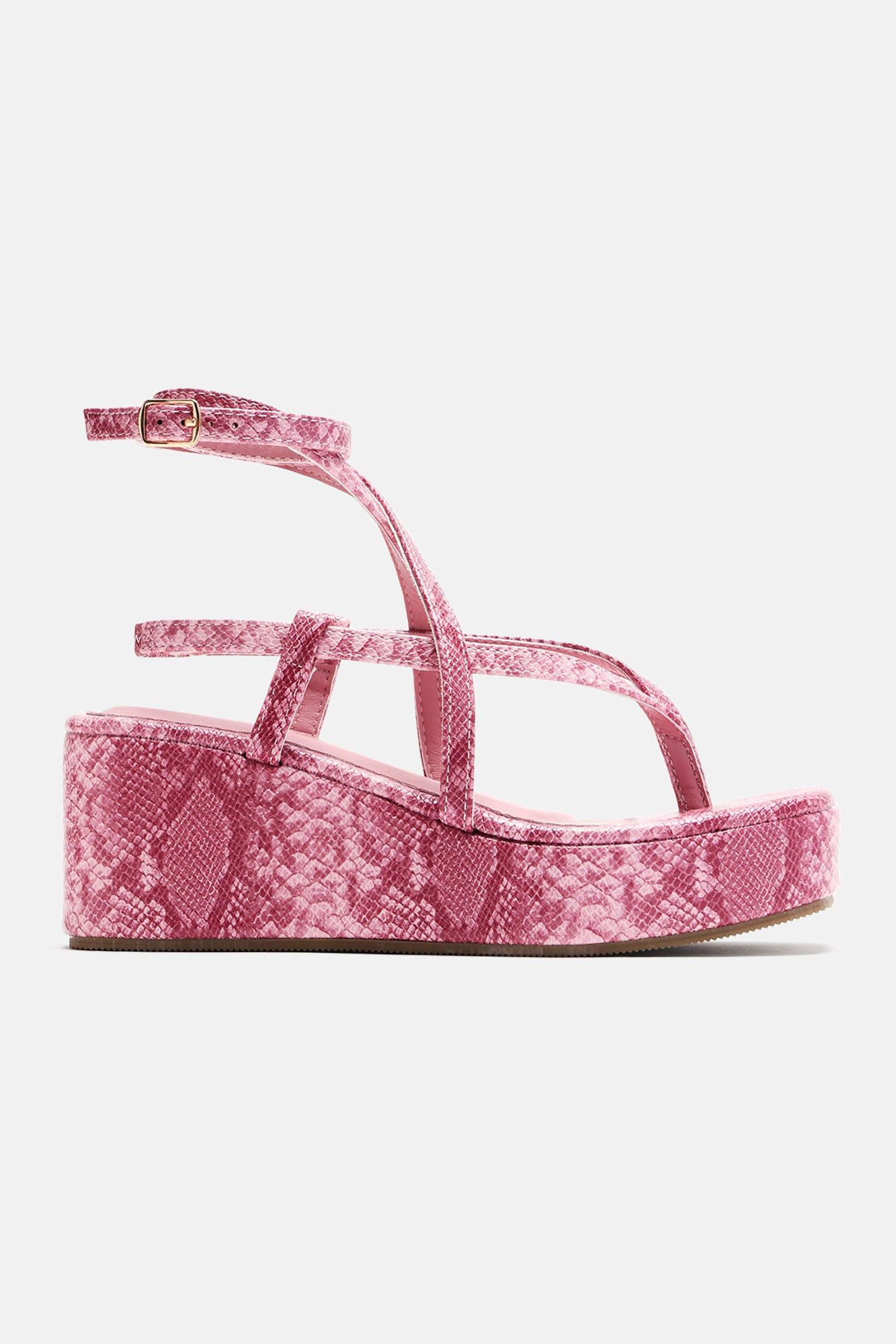 Layton Wedges - Pink sold by Fashion Nova product image thumbnail 4