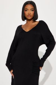 Rayne Maxi Dress - Black sold by Fashion Nova